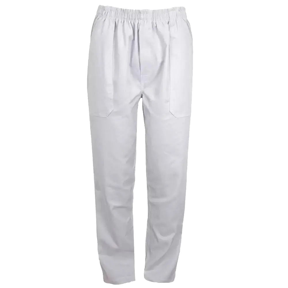 Calça de brim branca