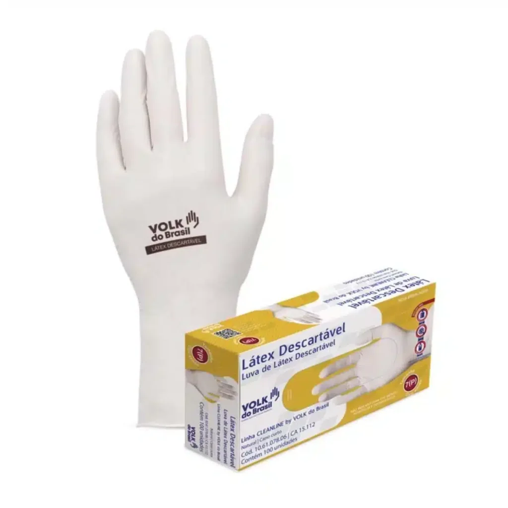 Luvas de latex